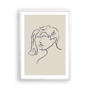 Poszter fekete keretben - És egységgé vált - 50x70 cm