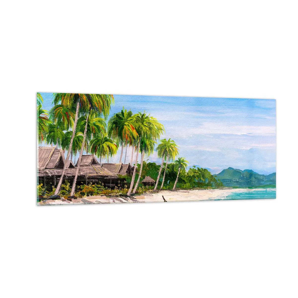 Üveg kép - Egy egzotikus álom - 100x40 cm