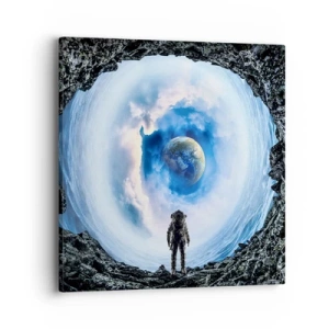 Vászonkép - Nincs messze otthontól - 40x40 cm