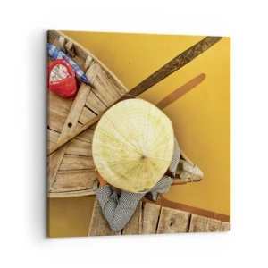 Vászonkép - Élet a Sárga-folyón - 50x50 cm