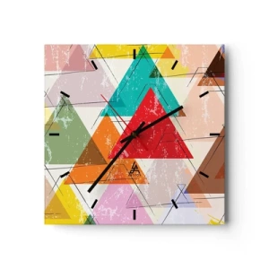 Falióra, Óra - Három-három - 30x30 cm