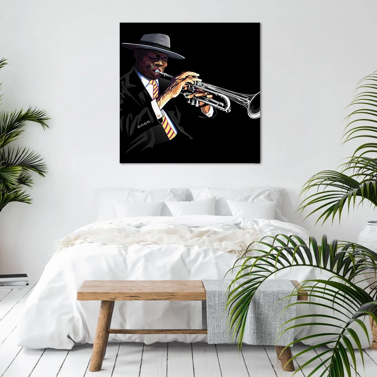 Vászonkép - Old school varásza - 70x70 cm