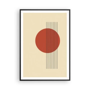 Poszter fehér keretben - Körbe és tovább - 70x100 cm