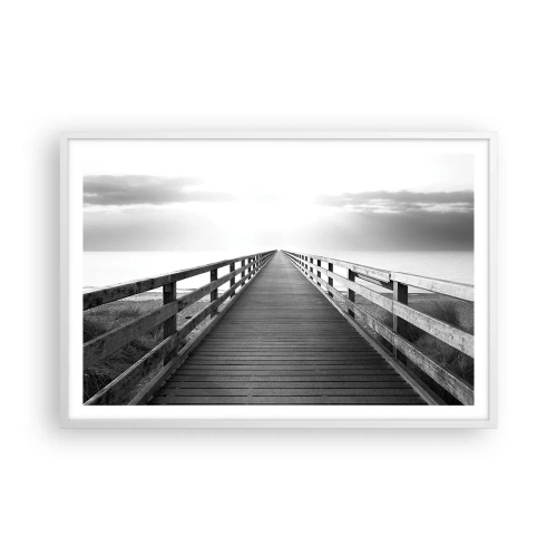 Poszter fekete keretben - A messzeségbe... - 91x61 cm