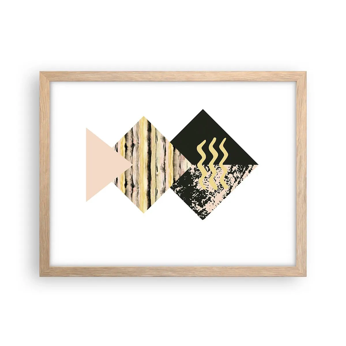 Poszter világos tölgy keretben - Nem olyan egyszerű - 40x30 cm