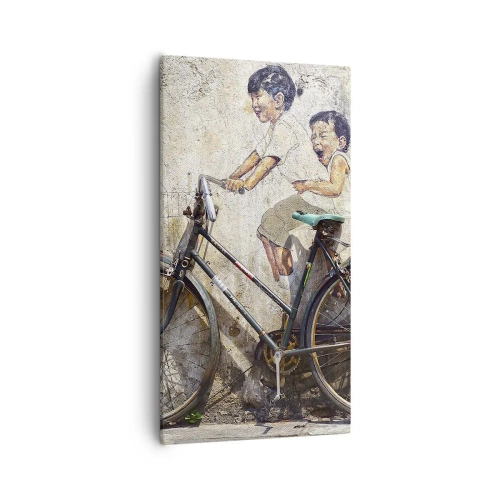 Vászonkép - Igaz, vagy hamis? - 55x100 cm