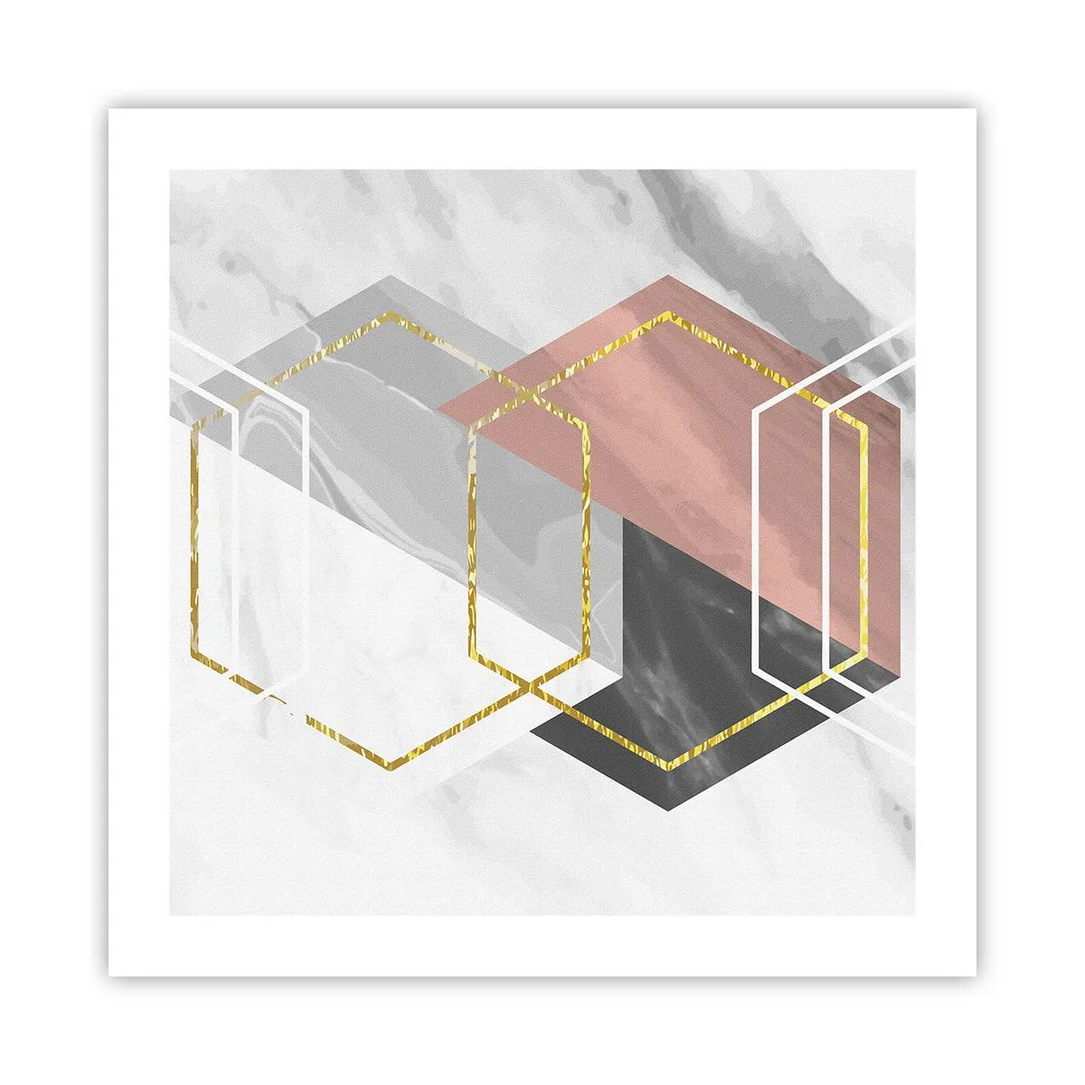 Poszter - Lánc kompozíciója - 50x50 cm