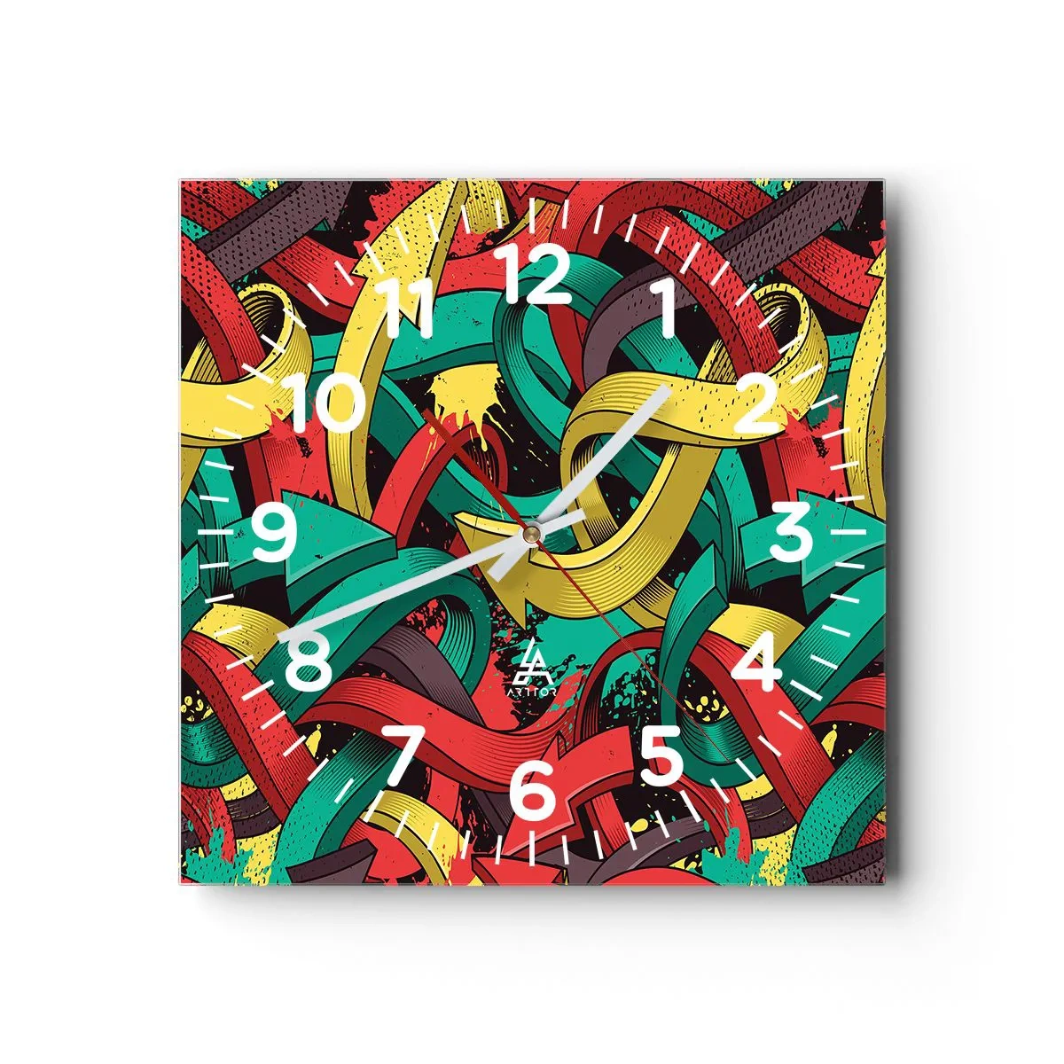 Falióra, Óra - Melyik az út a cél felé? - 30x30 cm