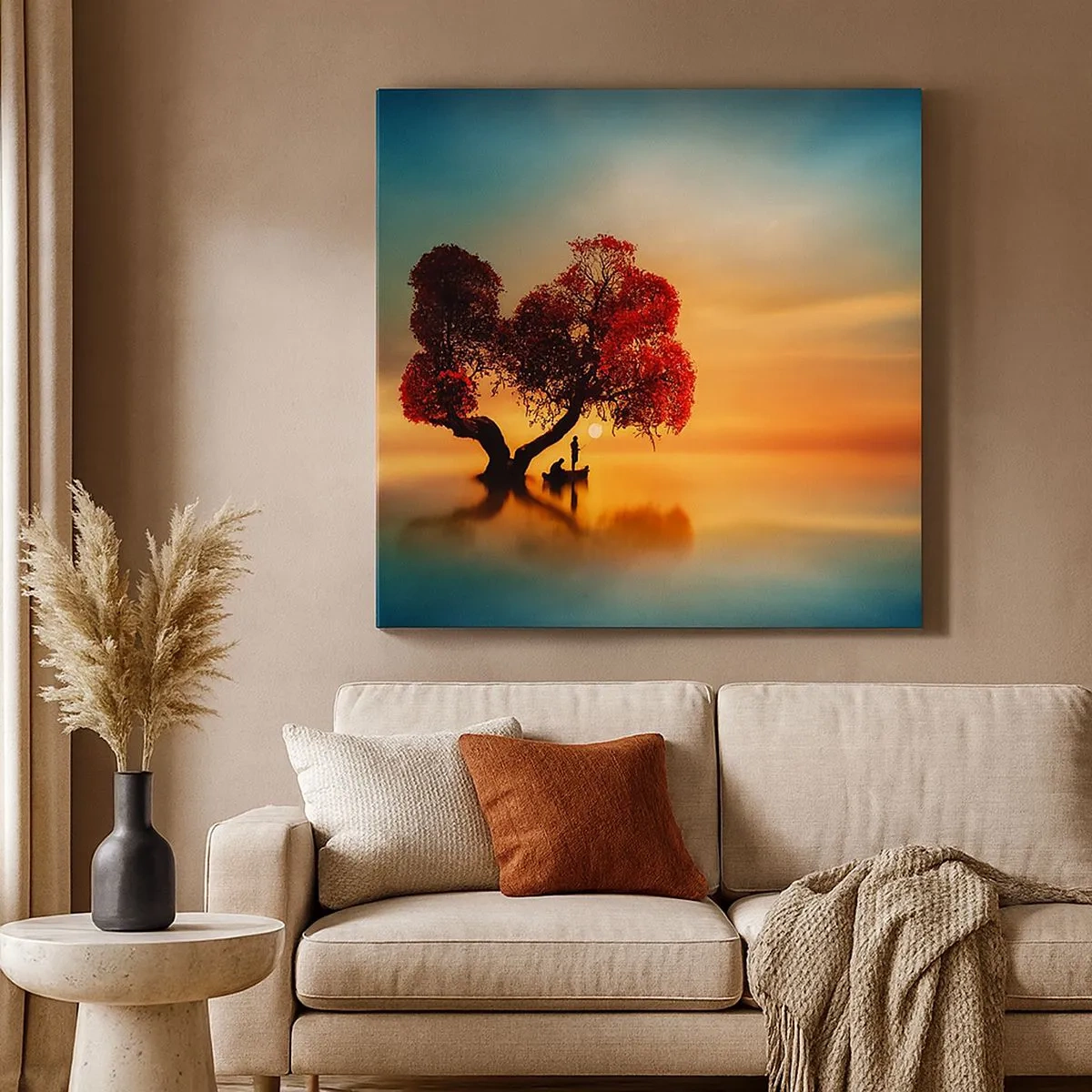 Vászonkép - A világtalanság csendje és az eltávoldotak - 30x30 cm