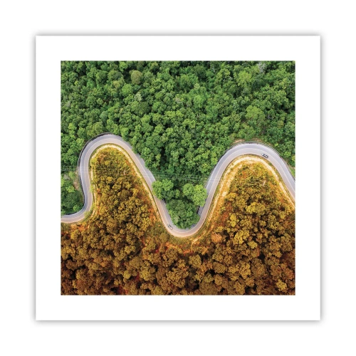 Poszter - Határok és áttörések - 40x40 cm