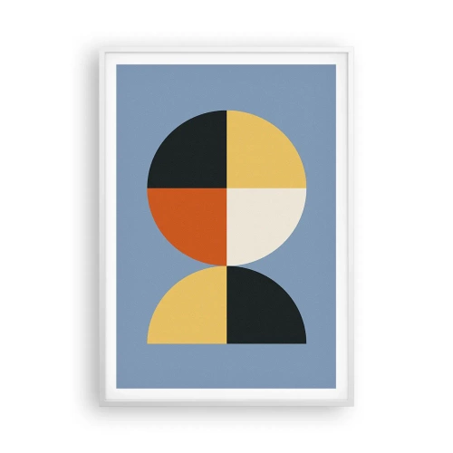 Poszter fekete keretben - Nézd és számolj - 70x100 cm