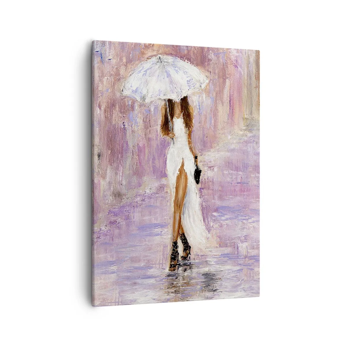 Vászonkép - A liliomos esőben - 50x70 cm