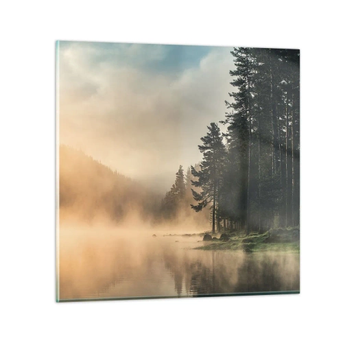 Üveg kép - A nap születése - 40x40 cm