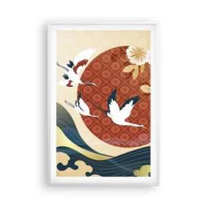 Poszter fekete keretben - Japán mese - 61x91 cm