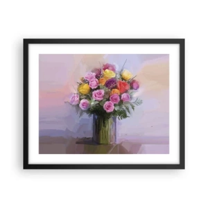 Poszter fehér keretben - Megtartott szépség - 50x40 cm