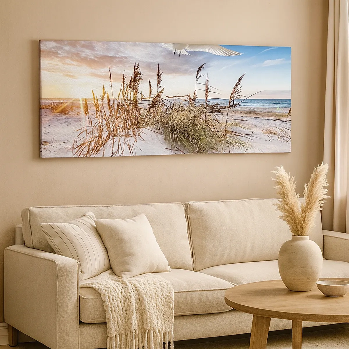 Vászonkép - A tengeri szél - 30x30 cm