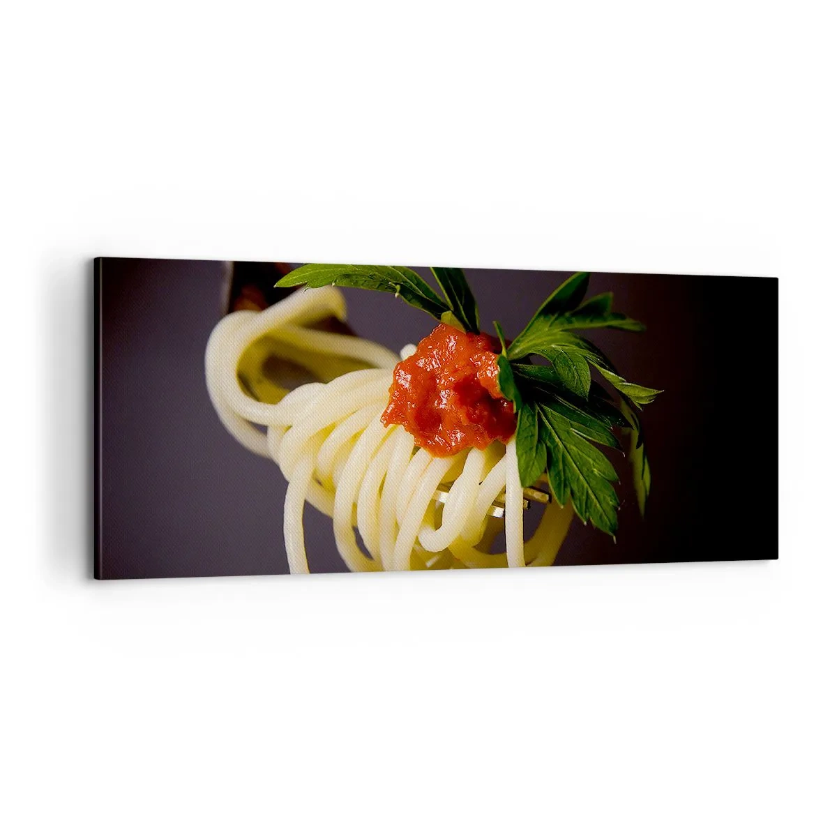 Vászonkép - Ízletes falat - 100x40 cm