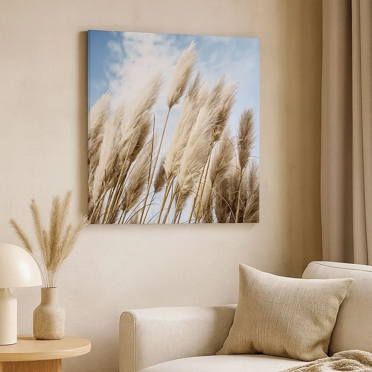 Vászonkép - Napos és szeles simogatás - 30x30 cm