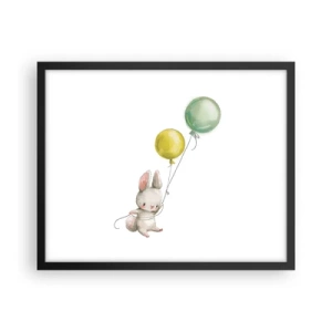 Poszter fehér keretben - Én is repülök! - 50x40 cm