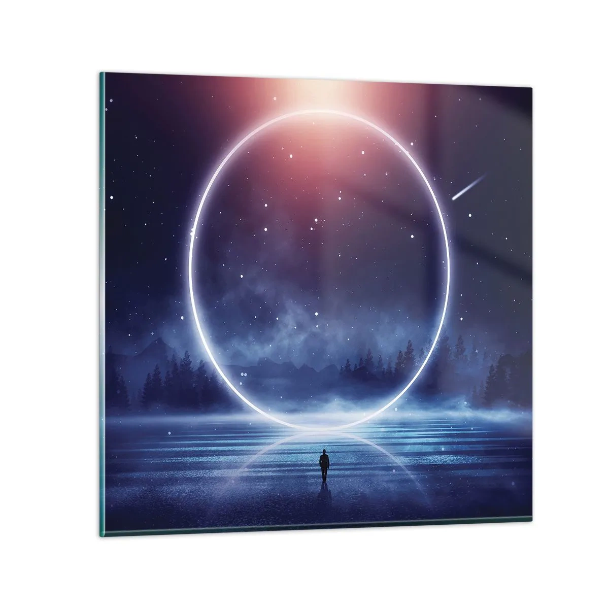 Üveg kép - Már itt vannak... - 50x50 cm