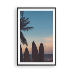 Poszter fehér keretben - Holnap is móká lesz - 61x91 cm