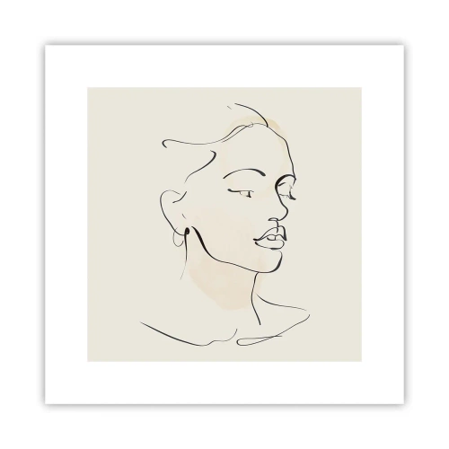 Poszter - Bizonyos vonallal - 30x30 cm