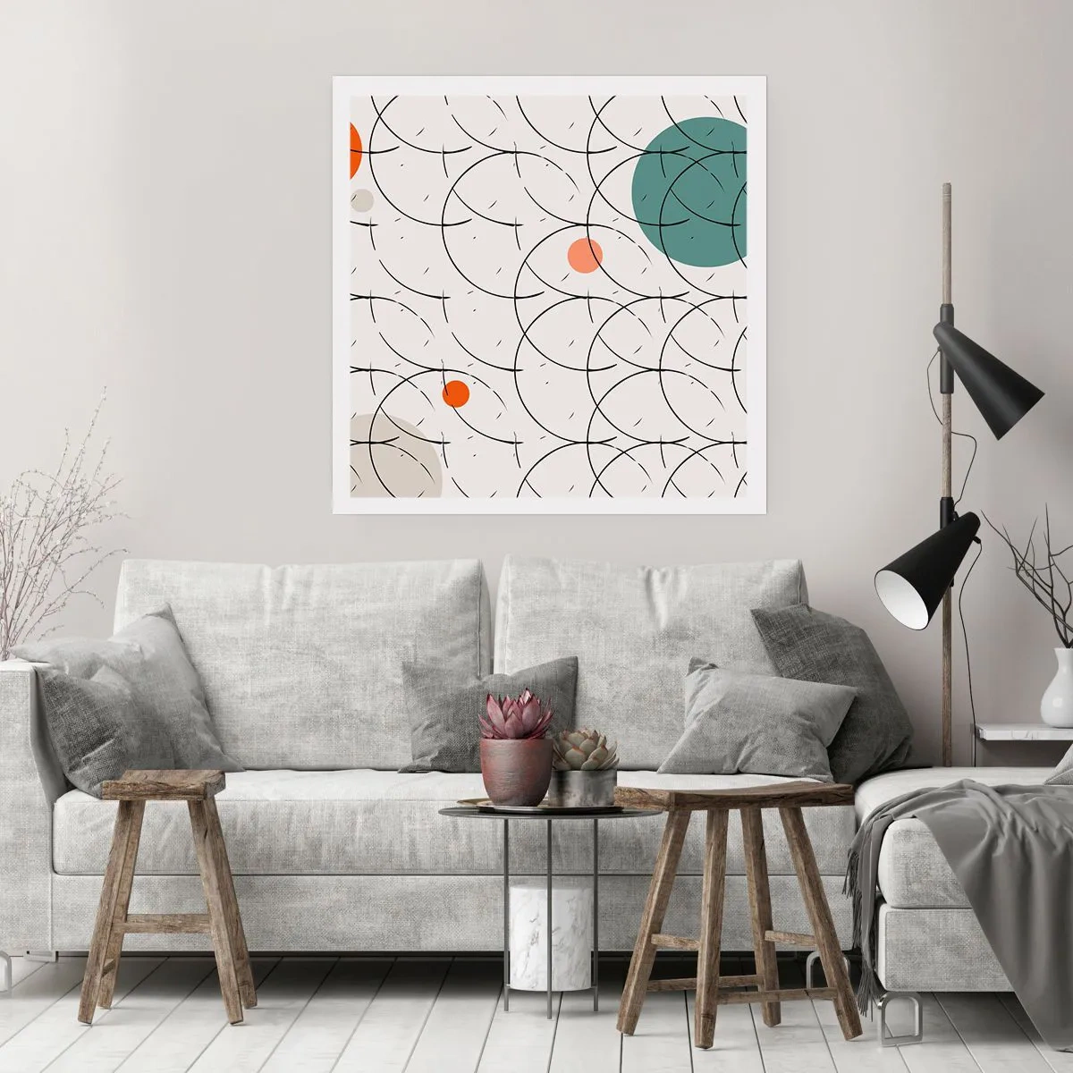 Poszter - A pop-art szellemében - 50x50 cm