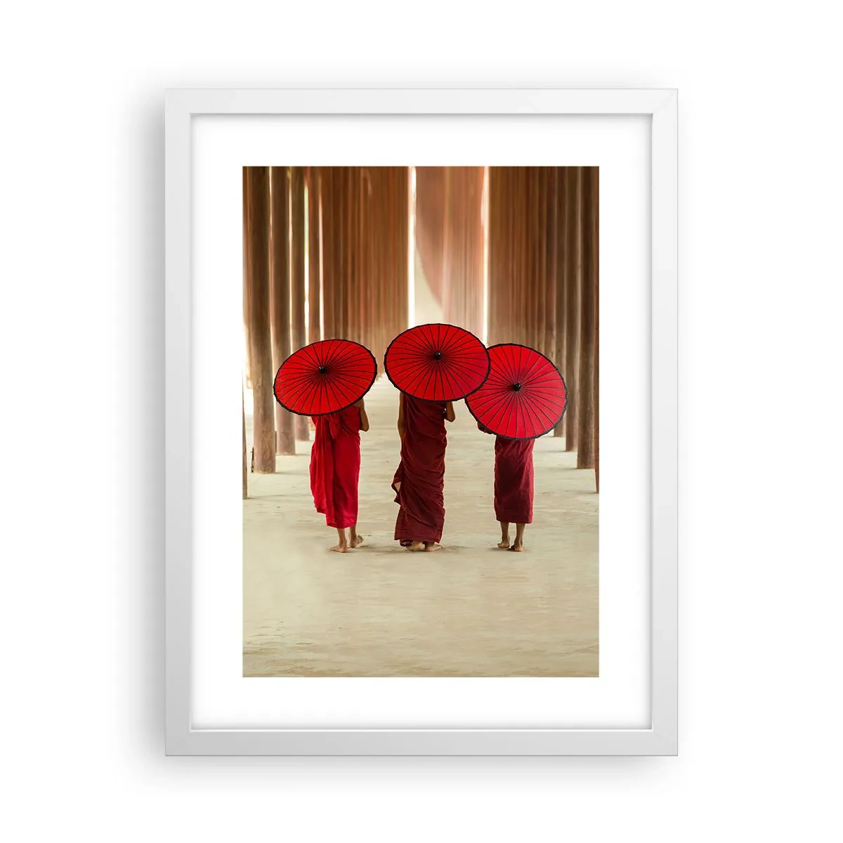 Poszter fekete keretben - Útban a Tiszta Föld felé - 30x40 cm