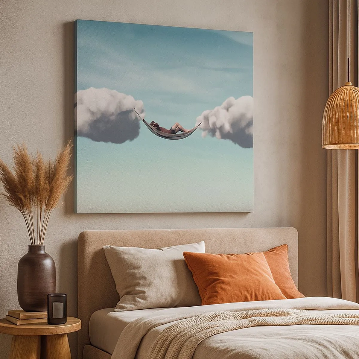 Vászonkép - Egy pillanatnak a gyönyörűsége - 30x30 cm