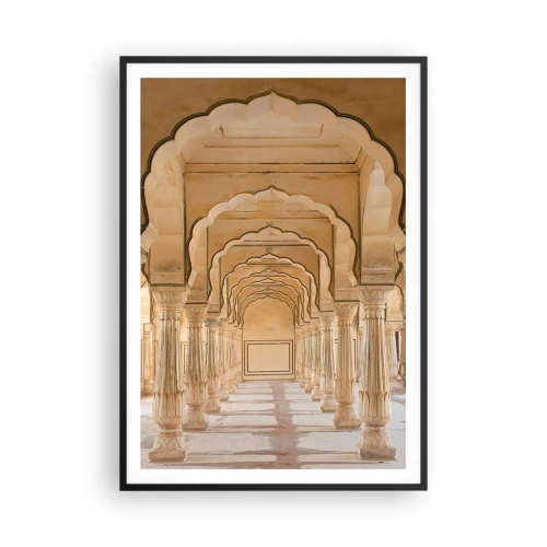 Poszter fehér keretben - A maharadzsa palotájában - 70x100 cm