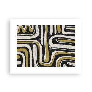 Poszter - Kompozíció: traktusok és sikátorok - 40x30 cm