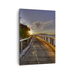 Vászonkép - Menj, menj a nap felé - 50x70 cm
