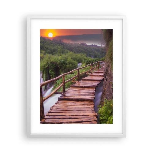 Poszter fekete keretben - Hihetetlen szépség - 40x50 cm