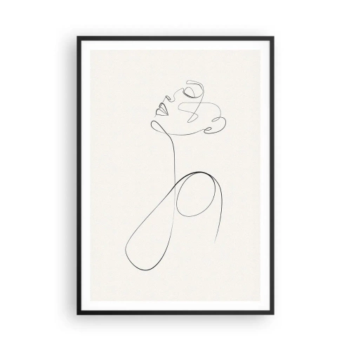 Poszter fehér keretben - Álmokban hurkolt - 70x100 cm