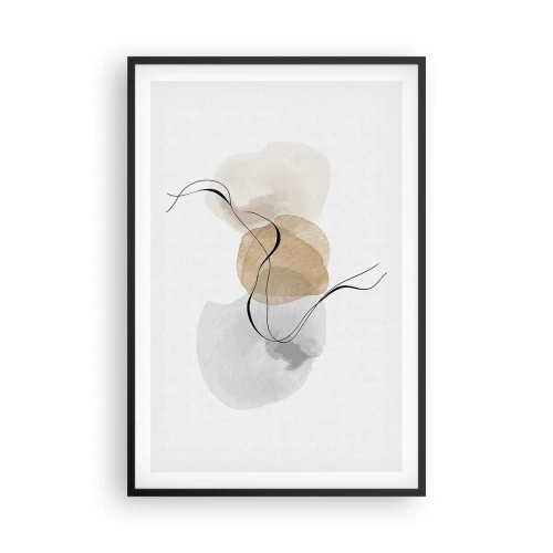 Poszter fehér keretben - Léggyöngyök - 61x91 cm