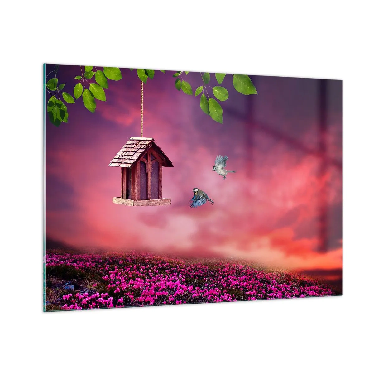 Üveg kép - Meghívás vacsorára - 100x70 cm
