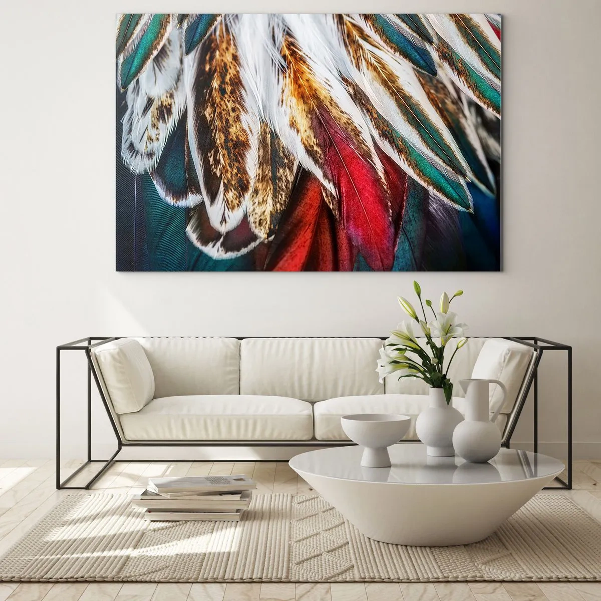 Üveg kép - A repülés titkai - 120x80 cm