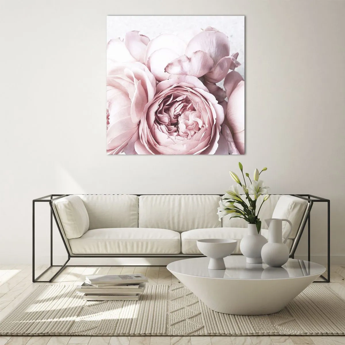 Üveg kép - A romantikusoknak - 60x60 cm