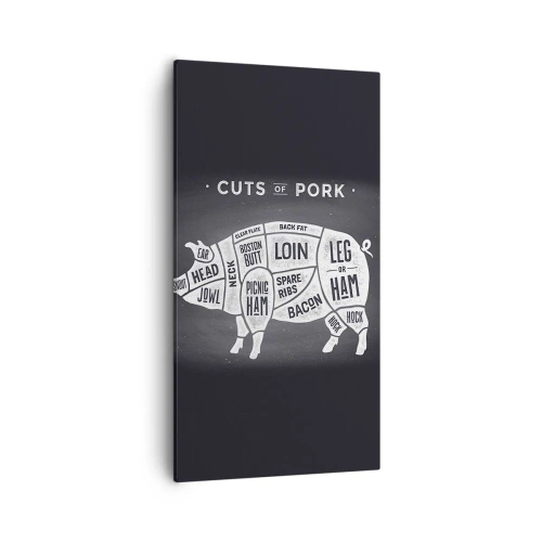 Vászonkép - Mészáros ábécéskönyve - 55x100 cm