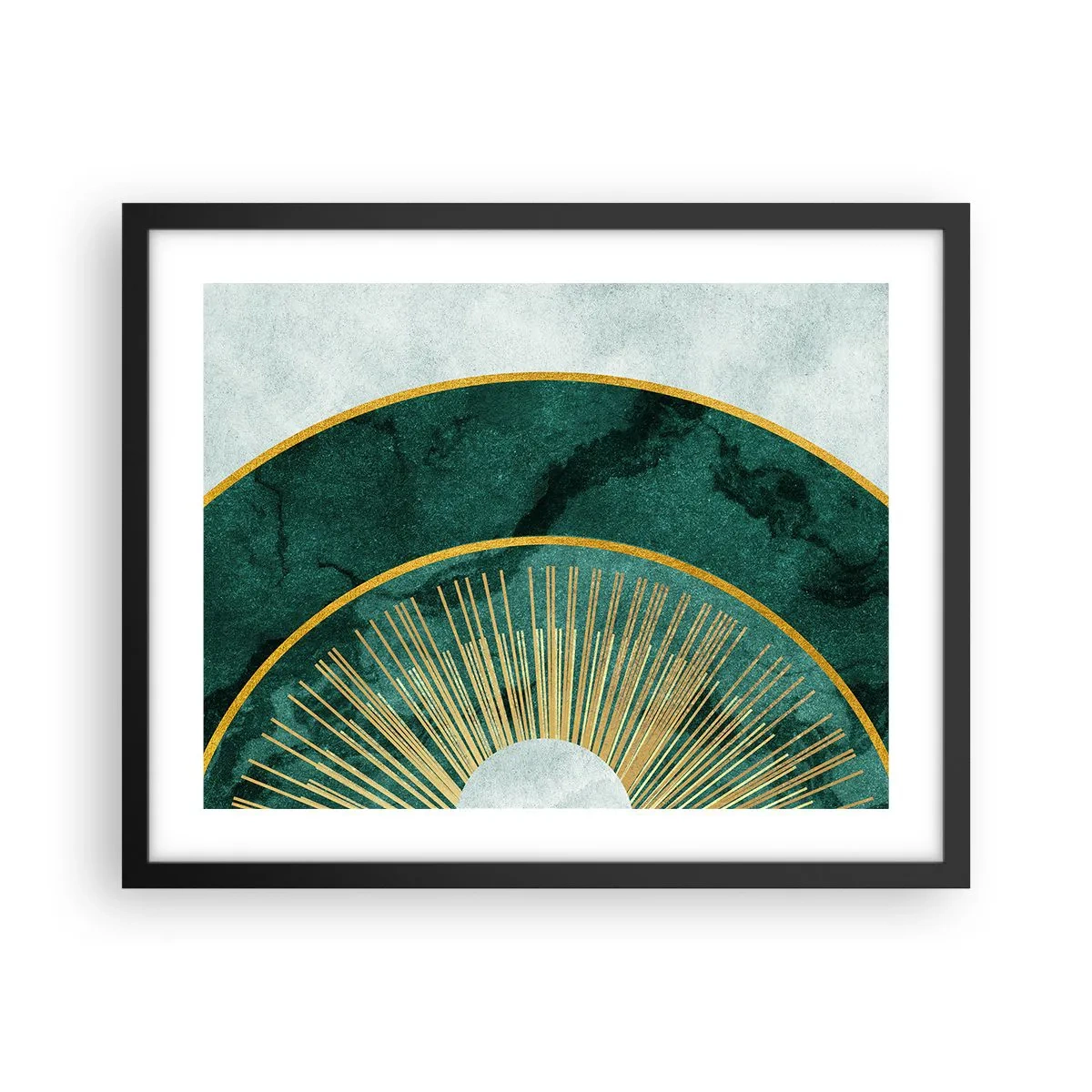 Poszter fehér keretben - Egy másik naprendszer - 50x40 cm