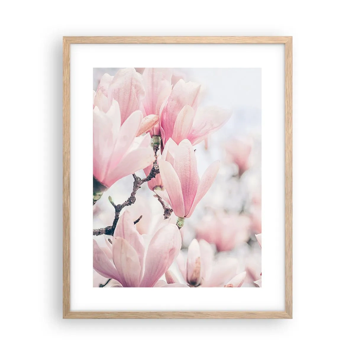 Poszter világos tölgy keretben - A finomság eszménye - 40x50 cm