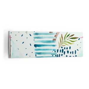 Vászonkép - Nyaralás pálmafák alatt - 160x50 cm