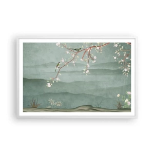 Poszter fekete keretben - Tavasz, ah, te vagy az - 91x61 cm