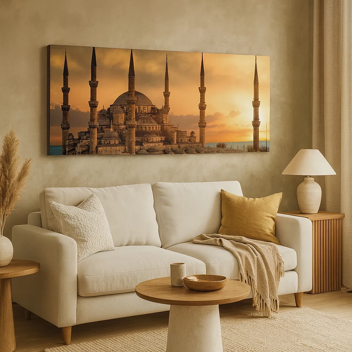 Vászonkép - Isten hatalmas - 30x30 cm