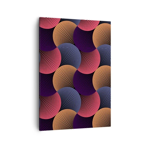 Vászonkép - Körkörös ritmusban - 50x70 cm