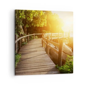 Vászonkép - Újabb kanyar, újabb csoda - 50x50 cm