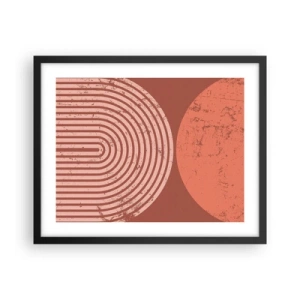 Poszter fehér keretben - Szoros kapcsolat - 50x40 cm