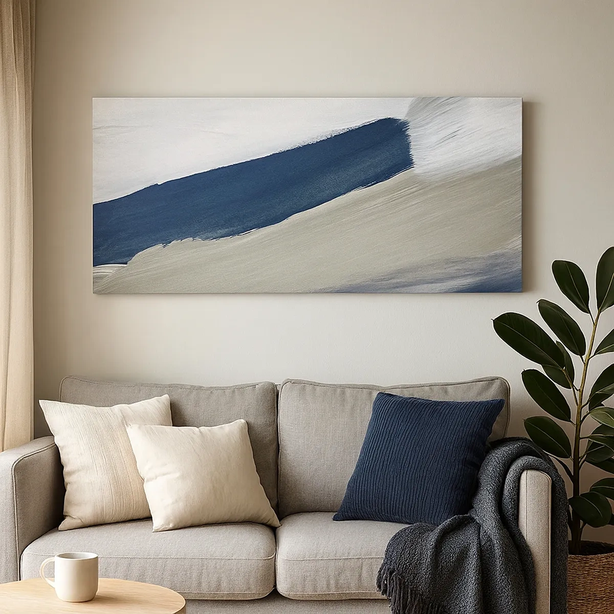 Vászonkép - Találkozás a fehérrel - 30x30 cm