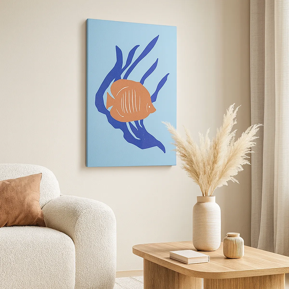 Vászonkép - Korall vízlakó - 50x70 cm