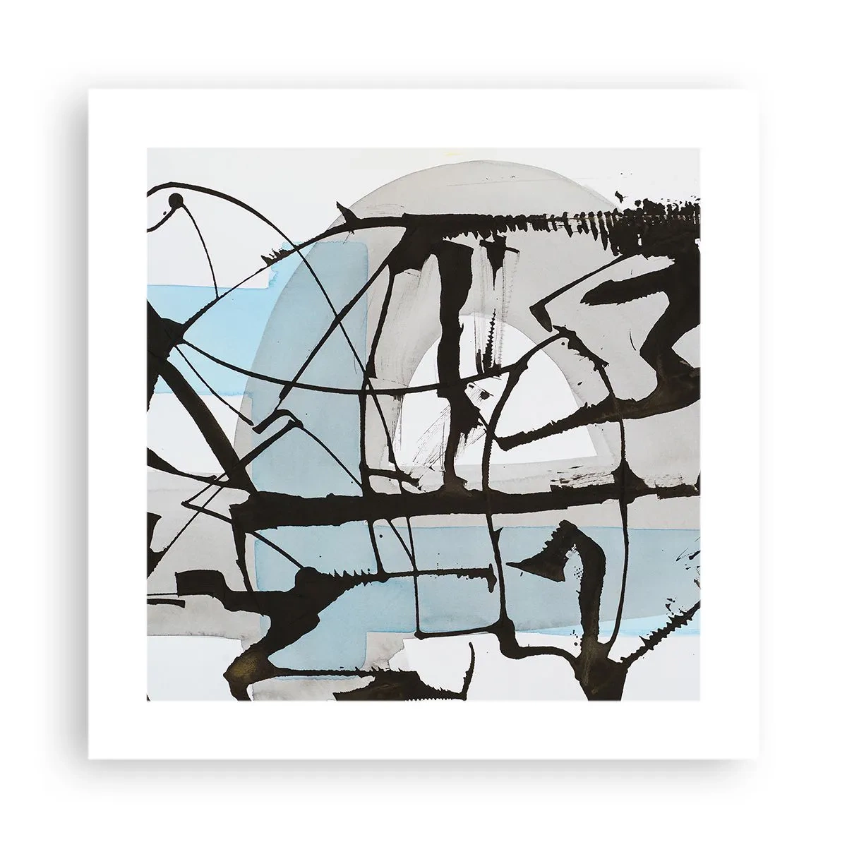 Poszter - Mindennek ellenére kék - 40x40 cm